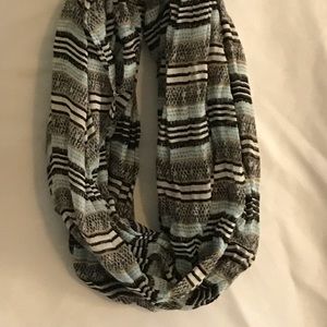 LOFT multi colored infinite scarf